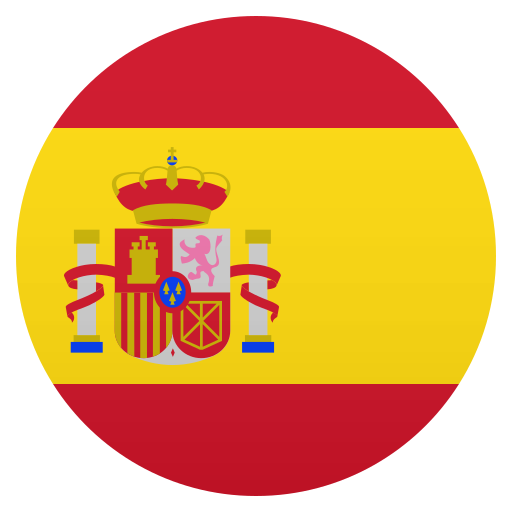Flag: Spain as drawn by JoyPixels in 8.0