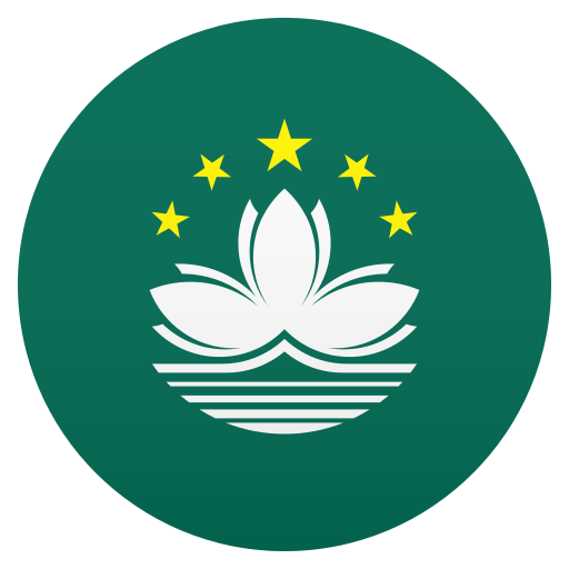 Flag: Macao SAR China as drawn by JoyPixels in 8.0