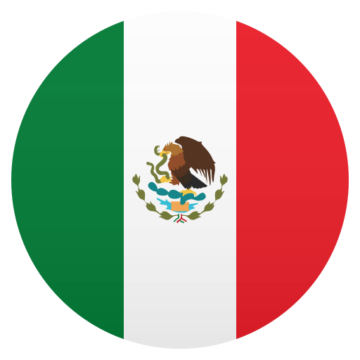 Flag: Mexico as drawn by JoyPixels in 8.0