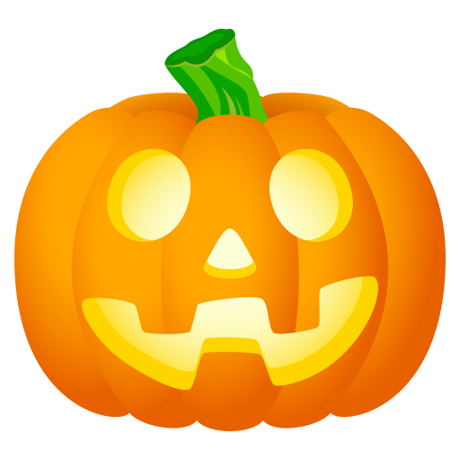 Jack-O-Lantern as drawn by JoyPixels in 8.0