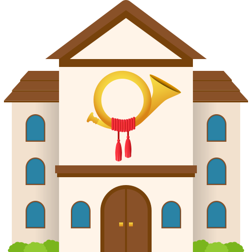 Post Office as drawn by JoyPixels in 8.0