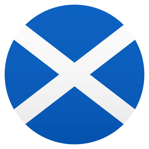 Flag: Scotland as drawn by JoyPixels in 8.0