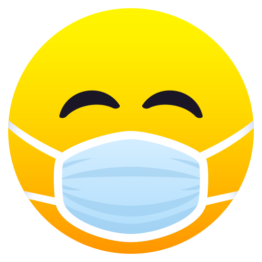 Face with Medical Mask, the previous design