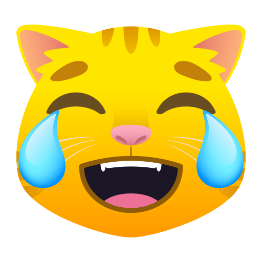 Cat with Tears of Joy, the previous design