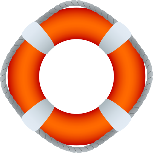Ring Buoy as drawn by JoyPixels in 8.0