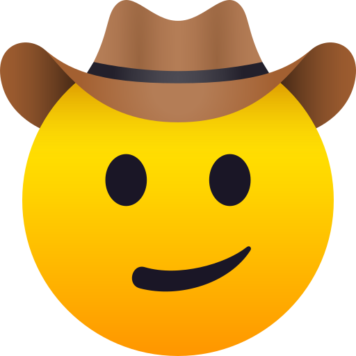 Cowboy Hat Face, the previous design