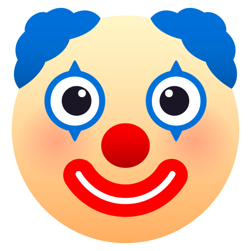 Clown Face, the previous design