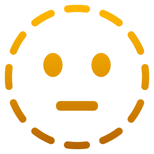 Dotted Line Face, the previous design