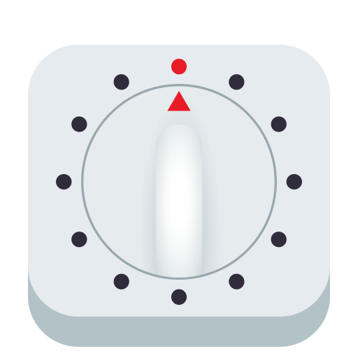 Timer Clock as drawn by JoyPixels in 8.0