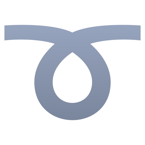 Curly Loop as drawn by JoyPixels in 8.0