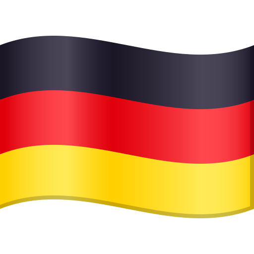 Flag: Germany as drawn by JoyPixels in 9.0
