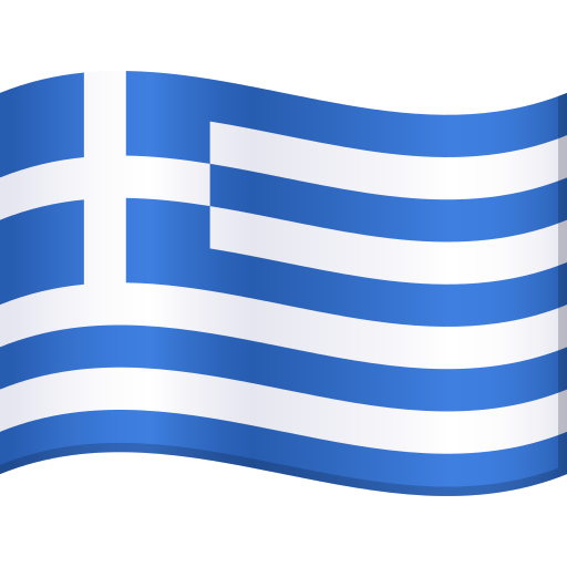 Flag: Greece as drawn by JoyPixels in 9.0