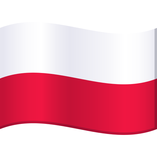 Flag: Poland as drawn by JoyPixels in 9.0