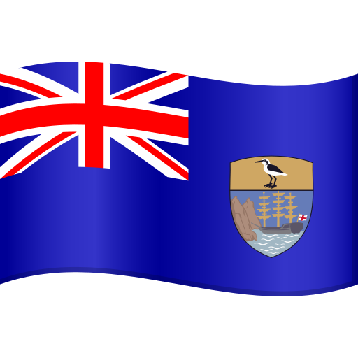 Bandera: Santa Elena as drawn by JoyPixels in 9.0