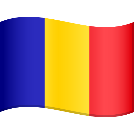 Flag: Chad as drawn by JoyPixels in 9.0