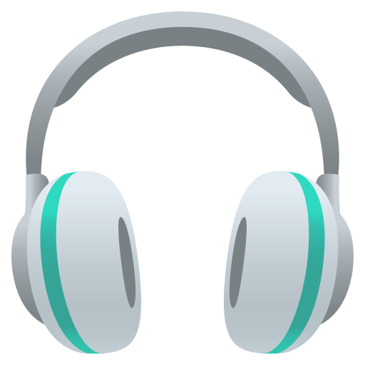 Headphone as drawn by JoyPixels in 9.0