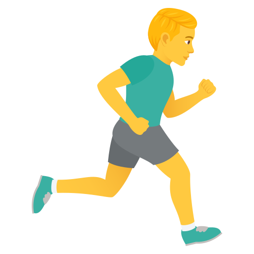 Man Running Facing Right, the design in this release