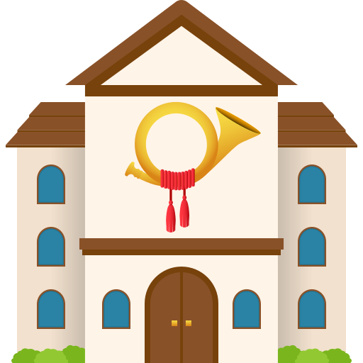 Post Office as drawn by JoyPixels in 9.0