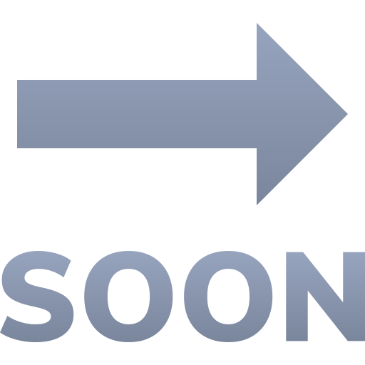 SOON Arrow as drawn by JoyPixels in 9.0