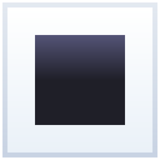 White Square Button as drawn by JoyPixels in 9.0