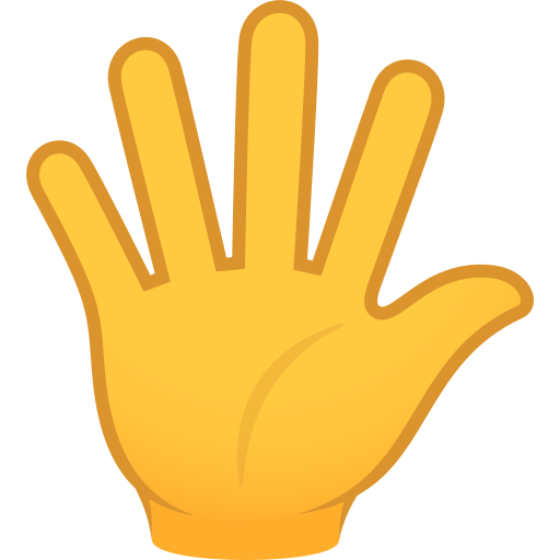 Hand with Fingers Splayed, the design in this release