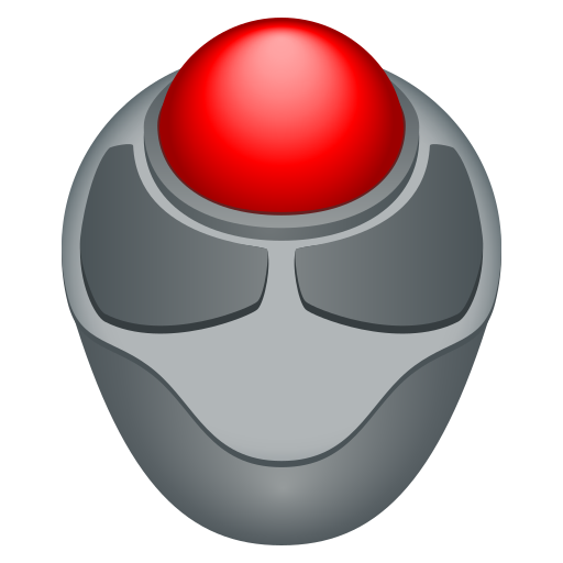 Trackball as drawn by JoyPixels in 9.0