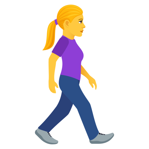 Woman Walking Facing Right, the design in this release
