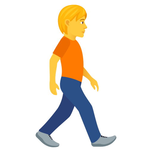 Person Walking Facing Right, the design in this release