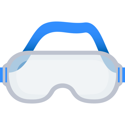 Goggles as drawn by JoyPixels in 9.0