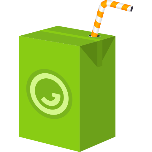 Beverage Box as drawn by JoyPixels in 9.0