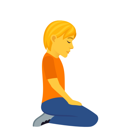 Person Kneeling Facing Right, the design in this release
