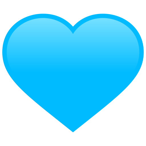 Light Blue Heart, the design in this release