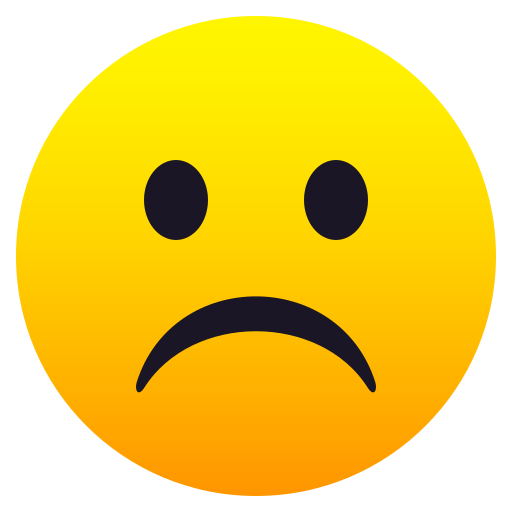 Frowning Face, the design in this release