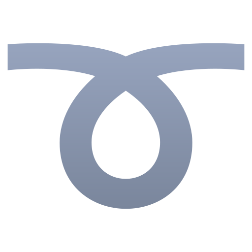 Curly Loop as drawn by JoyPixels in 9.0