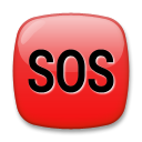 SOS Button as drawn by LG in G3