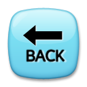 BACK Arrow, the previous design