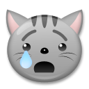 وجه قطة يبكي as drawn by LG in G3