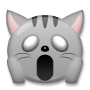 절규하는 고양이 얼굴 as drawn by LG in G3