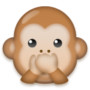 Speak-No-Evil Monkey as drawn by LG in G3