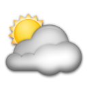 Sun Behind Large Cloud, the design in this release