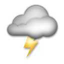 Cloud with Lightning, the design in this release