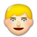 Person: Blond Hair, the previous design