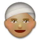 Person Wearing Turban, the previous design