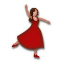 Woman Dancing, the previous design