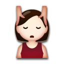 Person Getting Massage, the previous design