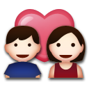Couple with Heart, the previous design
