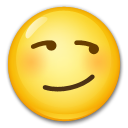 薄笑いをする顔 as drawn by LG in G4