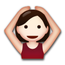 Person Gesturing OK, the previous design