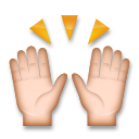 Raising Hands, the previous design
