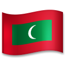 Flag: Maldives as drawn by LG in G5